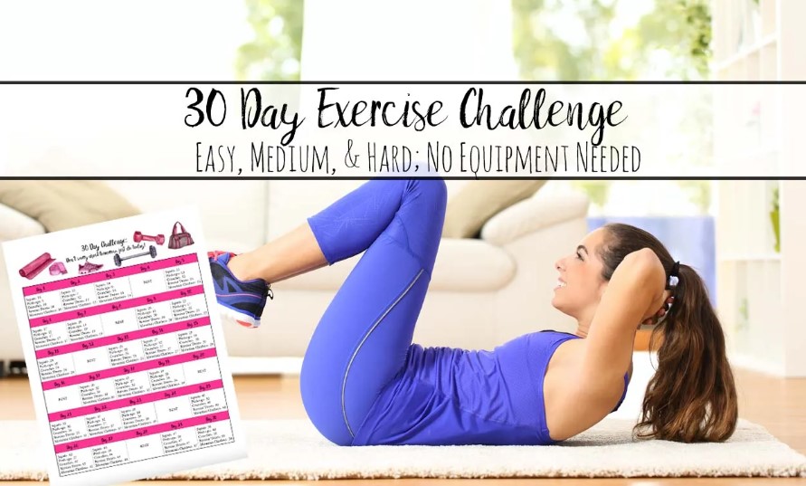 30-Day Fitness Challenge Ideas for Beginners in 2024