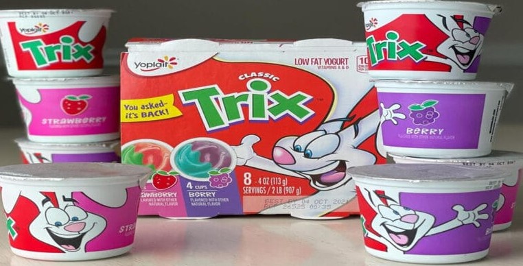 Yoplait Trix Yogurt Healthy and Delicious in the USA