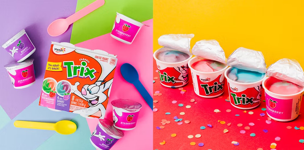 Yoplait Trix Yogurt Healthy and Delicious in the USA